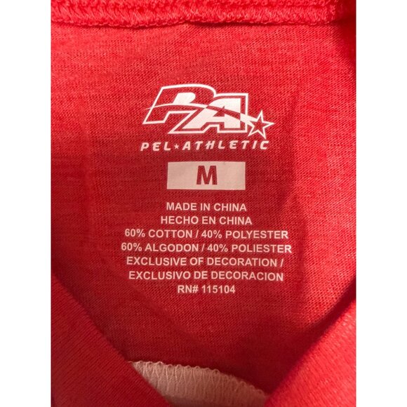 Lakeville North Panthers Kids Red & White Graphic T-Shirt By Pel Athletic - Picture 5 of 6